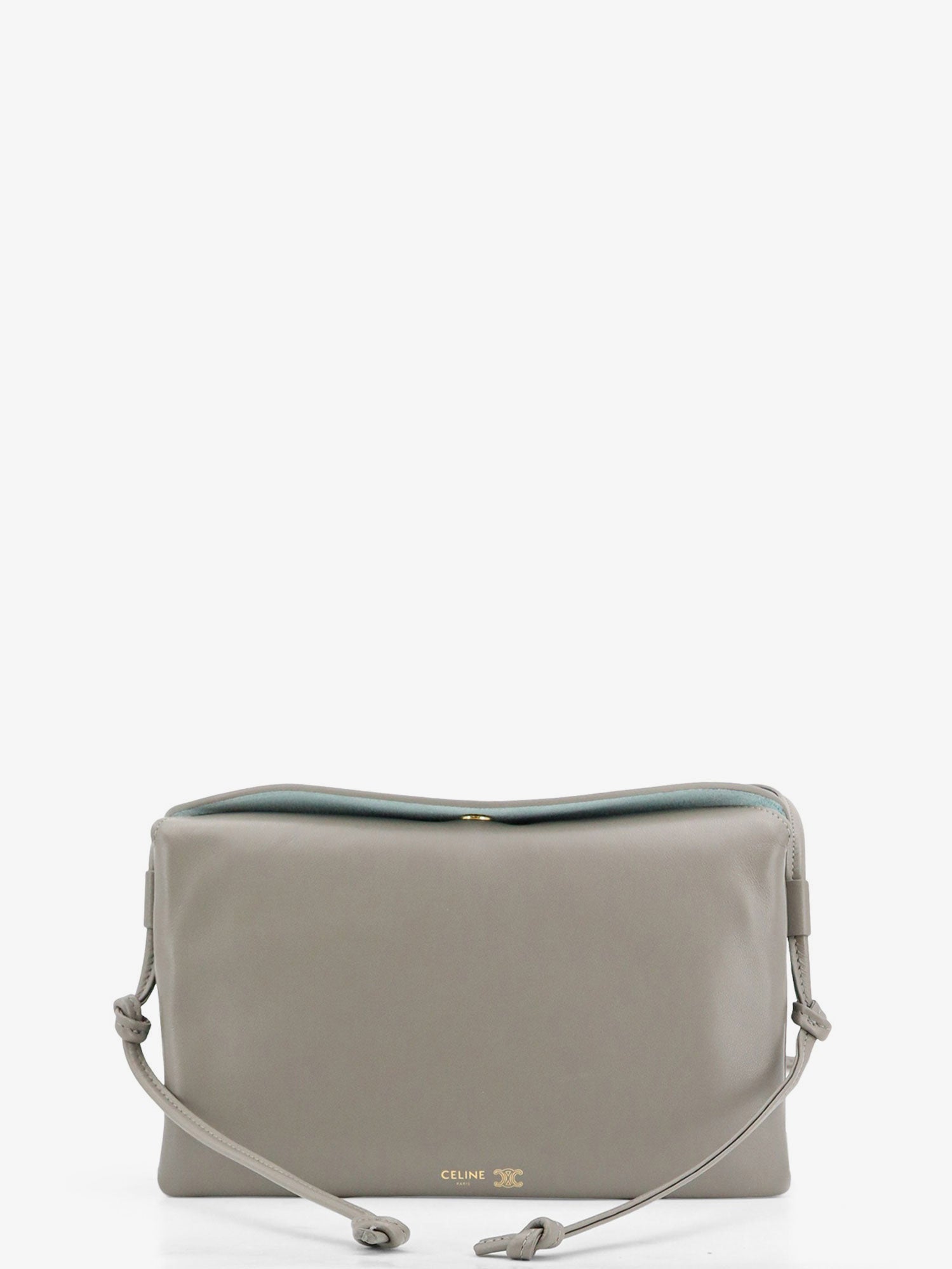 Celine Women Trio Leather Crossbody Bag