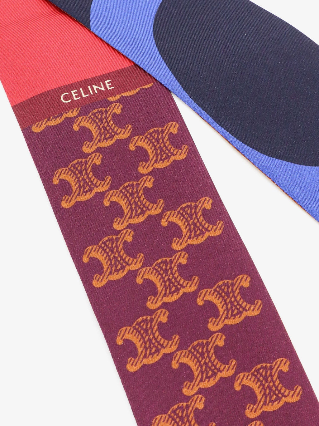 Celine Women Multicolor Silk Bandeau