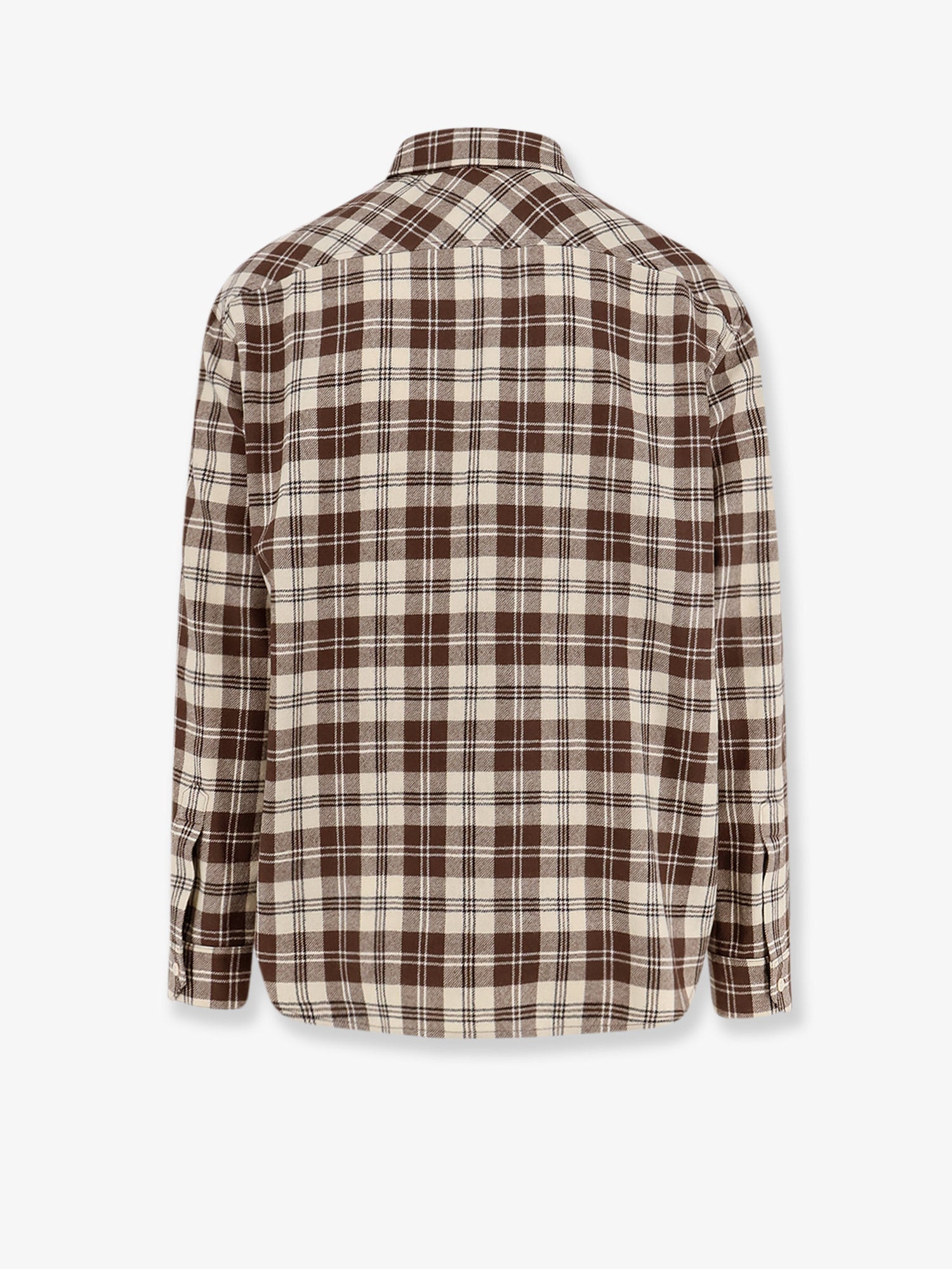 Celine Men Madras Wool Shirt