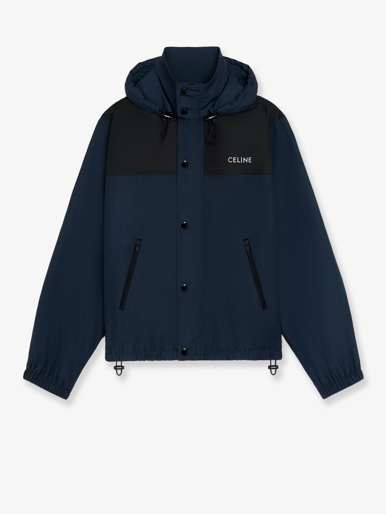 Celine Men Bicolor Nylon Jacket