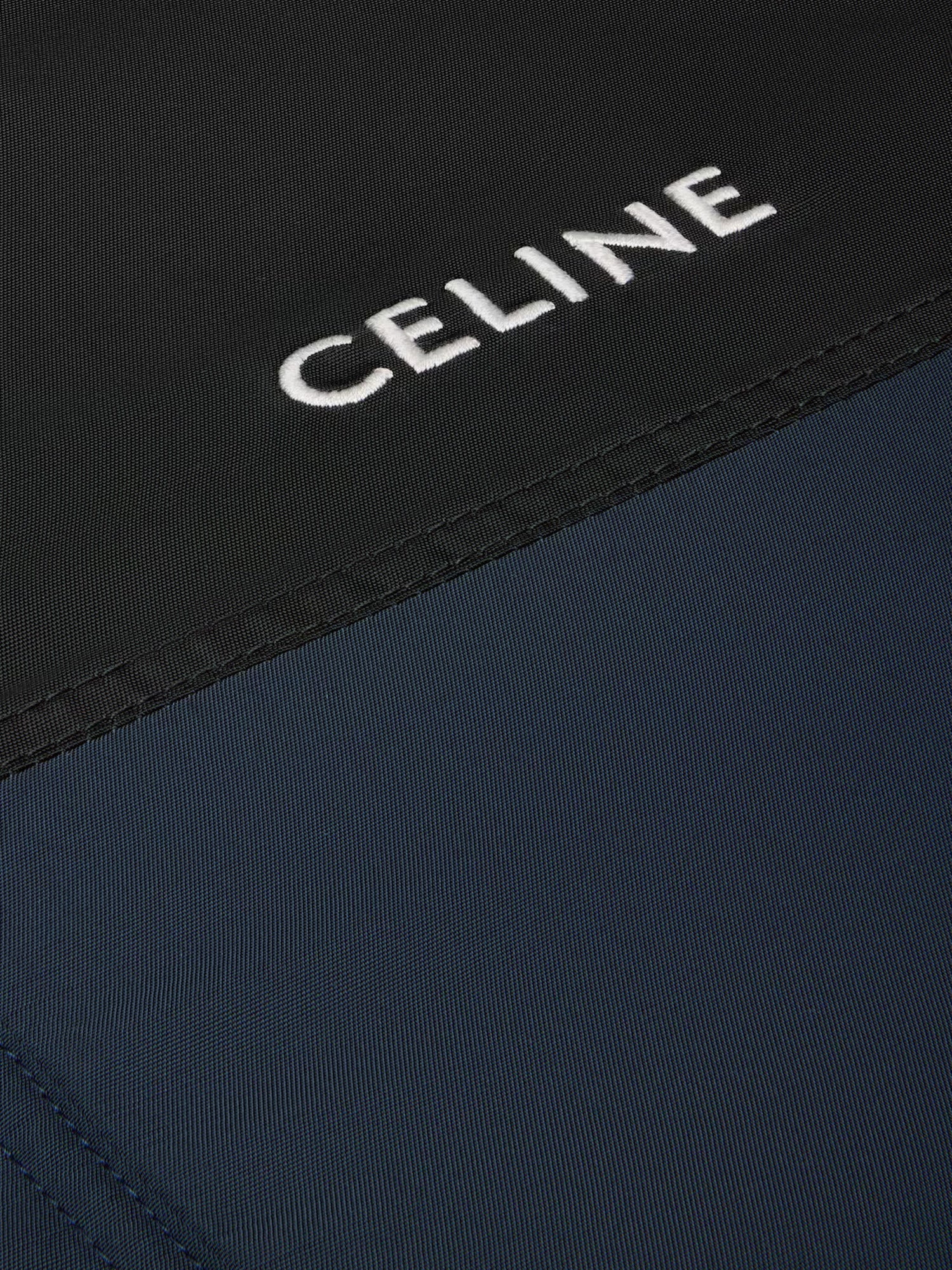 Celine Men Bicolor Nylon Jacket