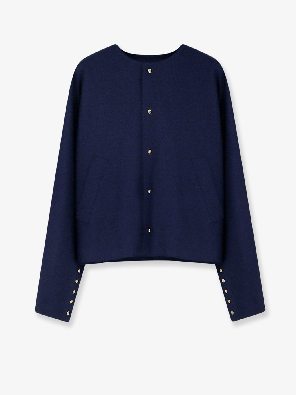 Celine Women Cotton Blazer With Printed Lining