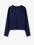 Celine Women Cotton Blazer With Printed Lining