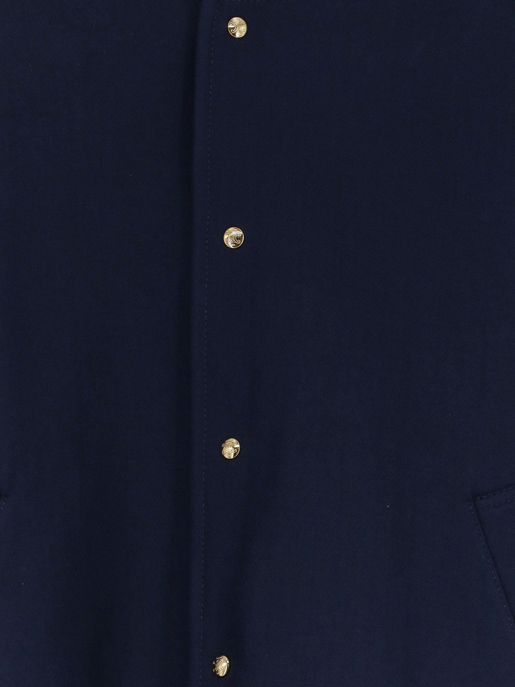 Celine Women Cotton Blazer With Printed Lining