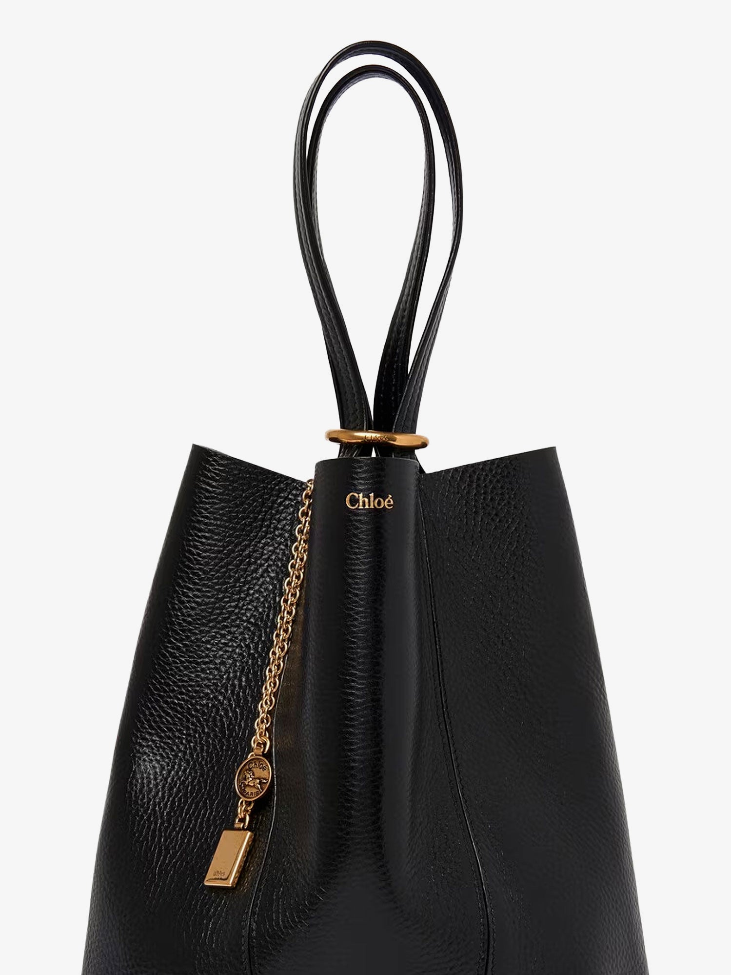 Chloe' Women Chloe Spin Leather Shoulder Bag