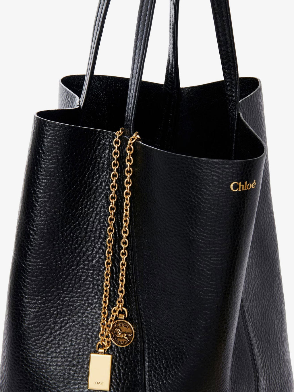 Chloe' Women Chloe Spin Leather Shoulder Bag