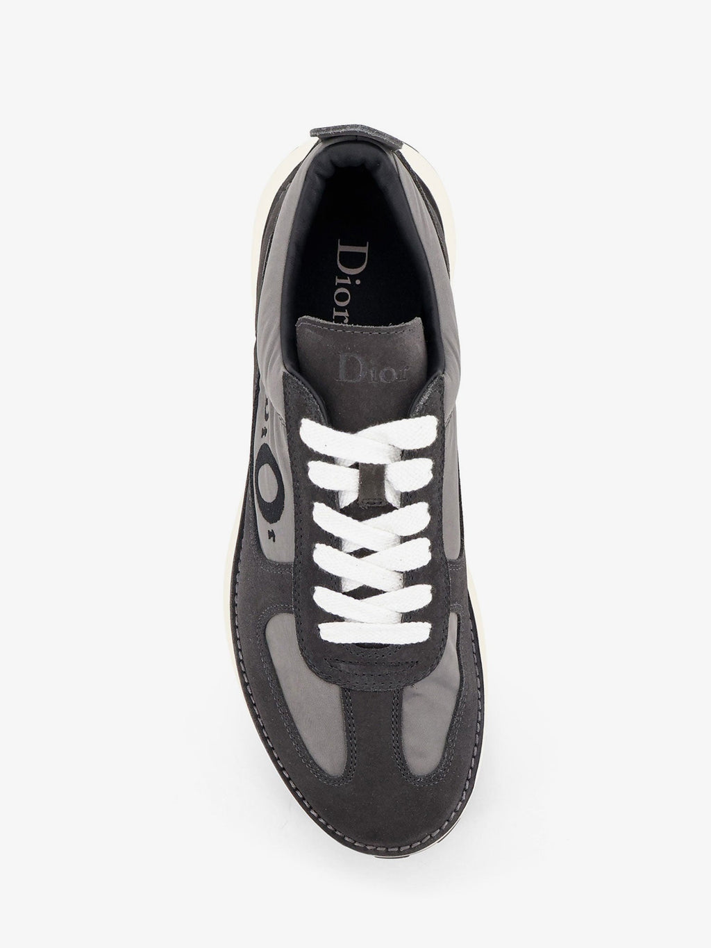 Dior Men Dior Squash Technical Fabric And Suede Sneakers