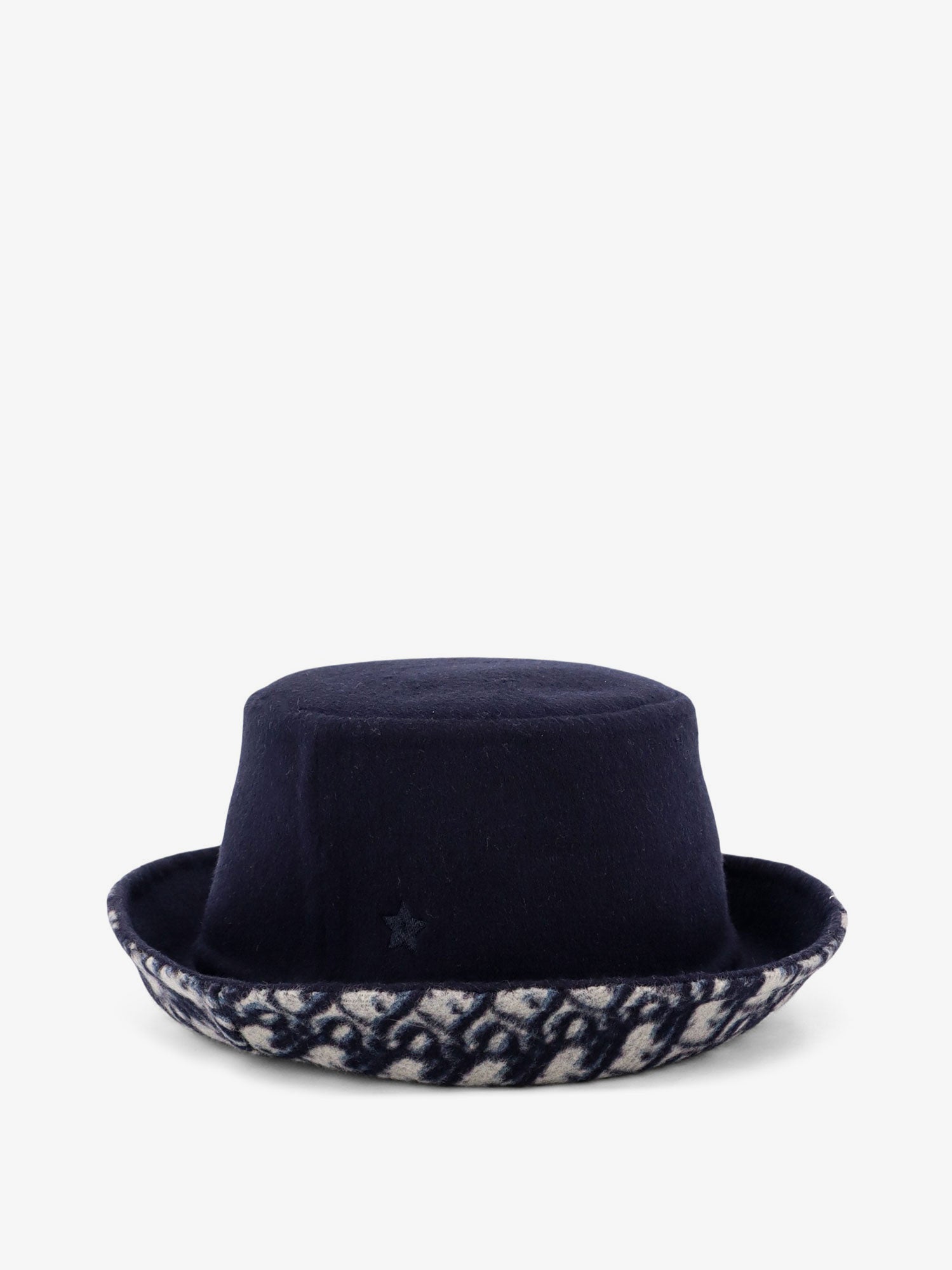 Dior Women Virgin Wool And Silk Cloche