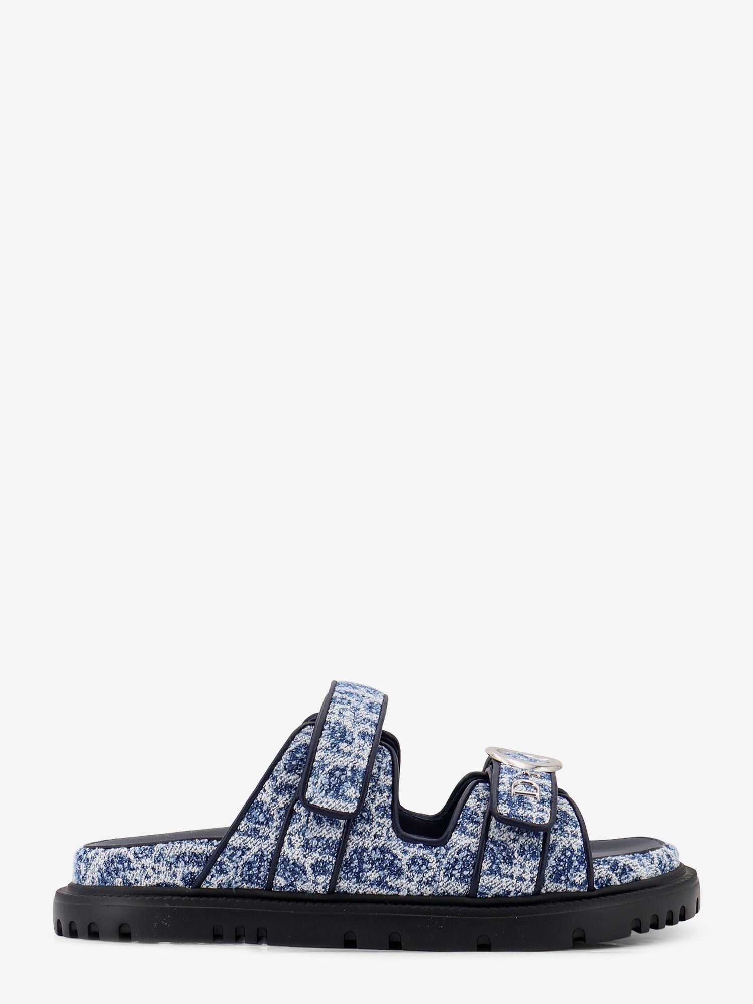 Dior Women Mydior Dioriviera Denim Sandals