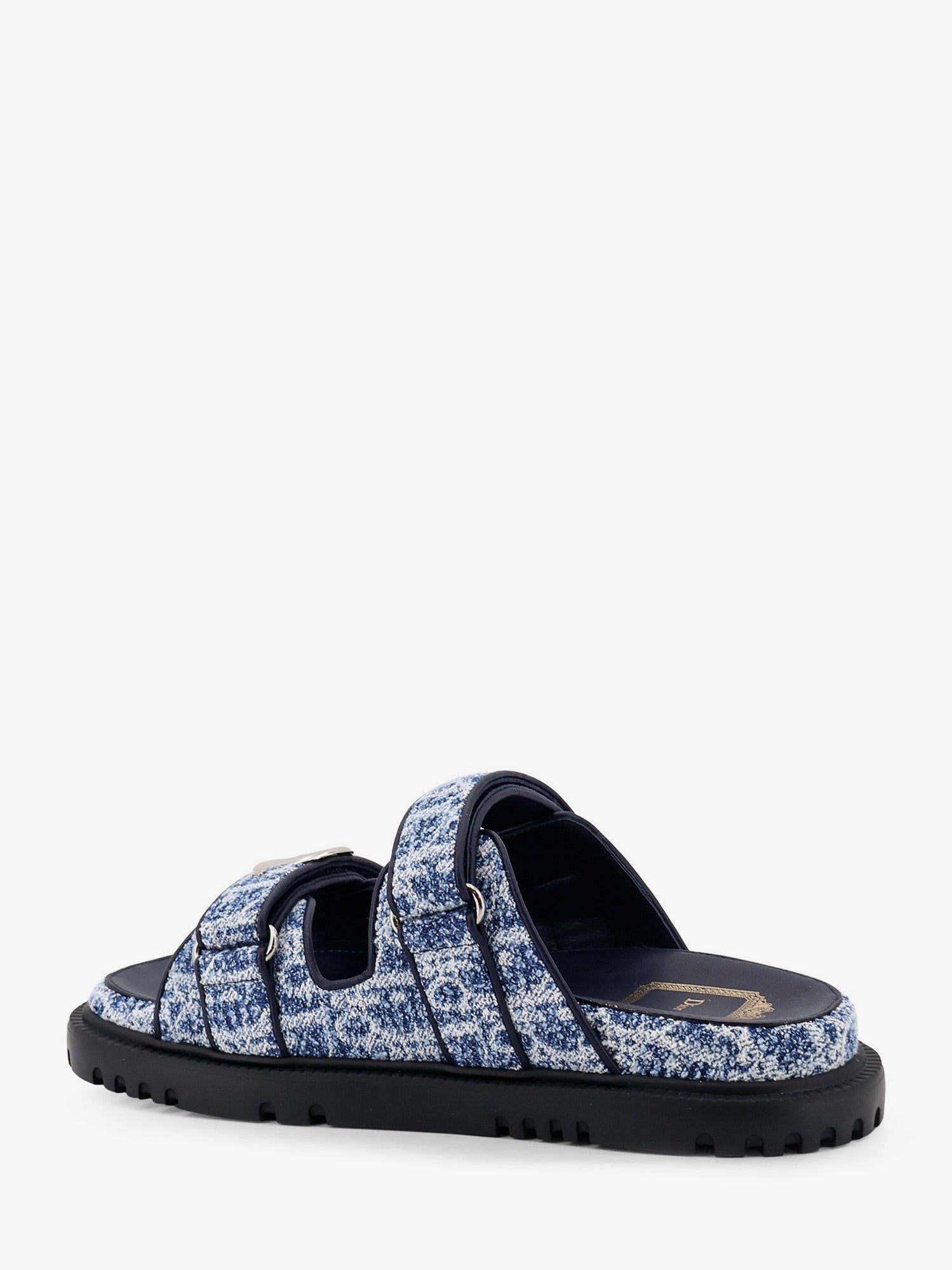 Dior Women Mydior Dioriviera Denim Sandals