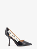 Dior Women J'adior Leather Pumps With Logo Bow Detail