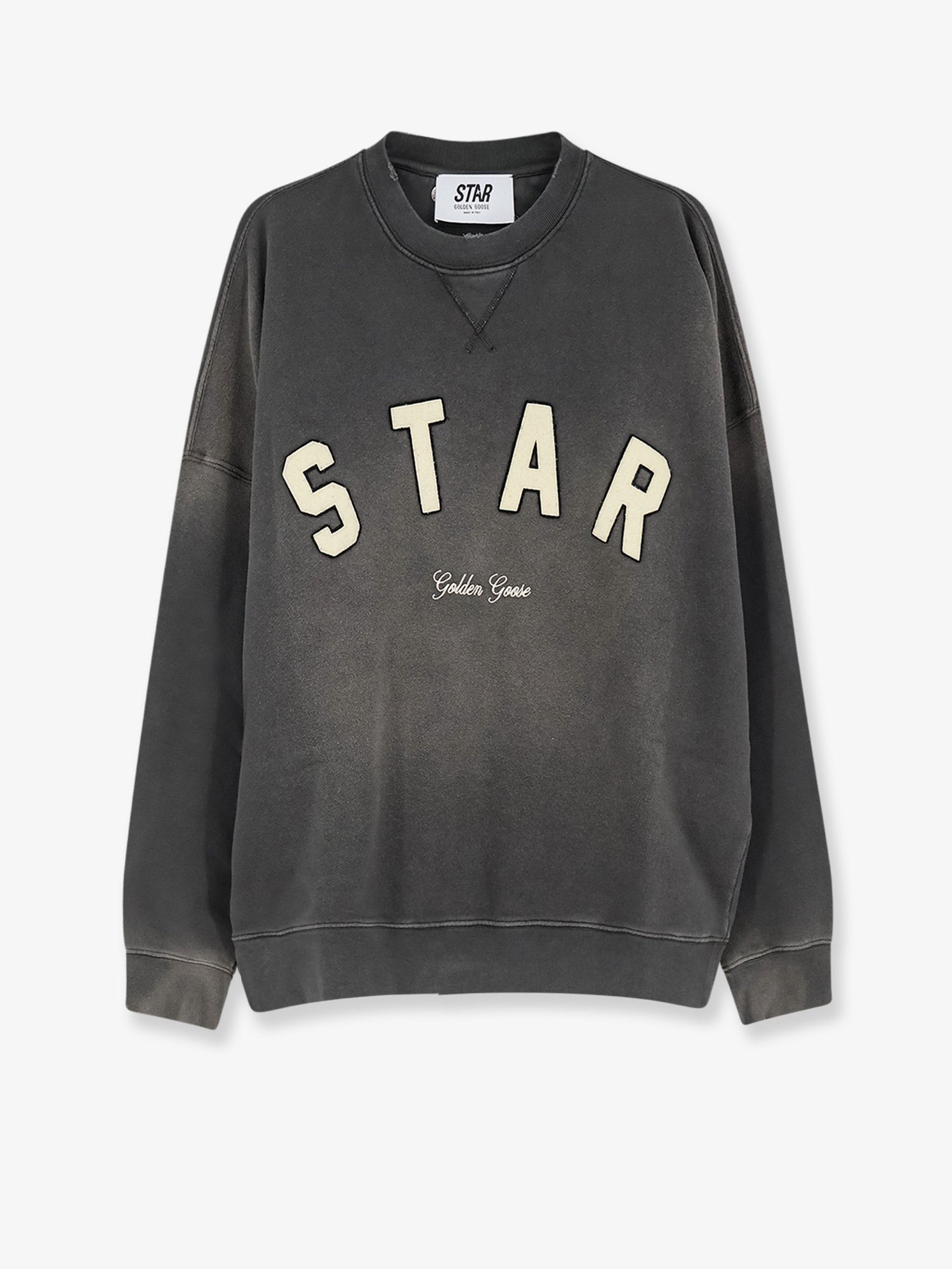 Golden Goose Deluxe Brand Unisex Cotton Sweatshirt With Front Logo