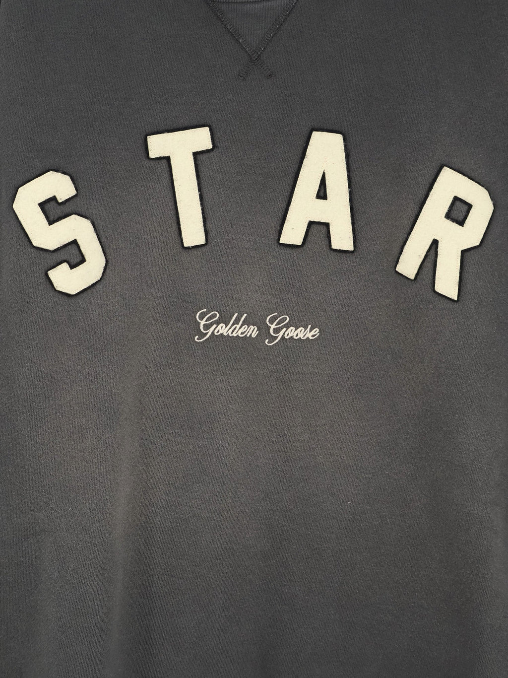 Golden Goose Deluxe Brand Unisex Cotton Sweatshirt With Front Logo