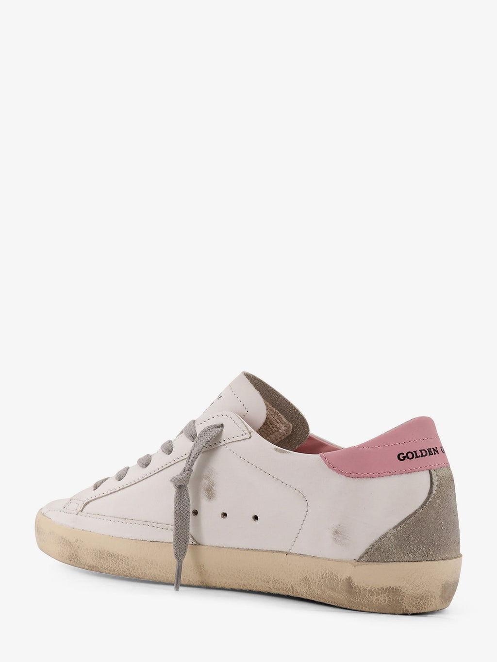 Golden Goose Deluxe Brand Women Superstar Leather Sneakers With Iconic Side Logo
