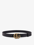 Gucci Men Gg Marmont Leather Belt