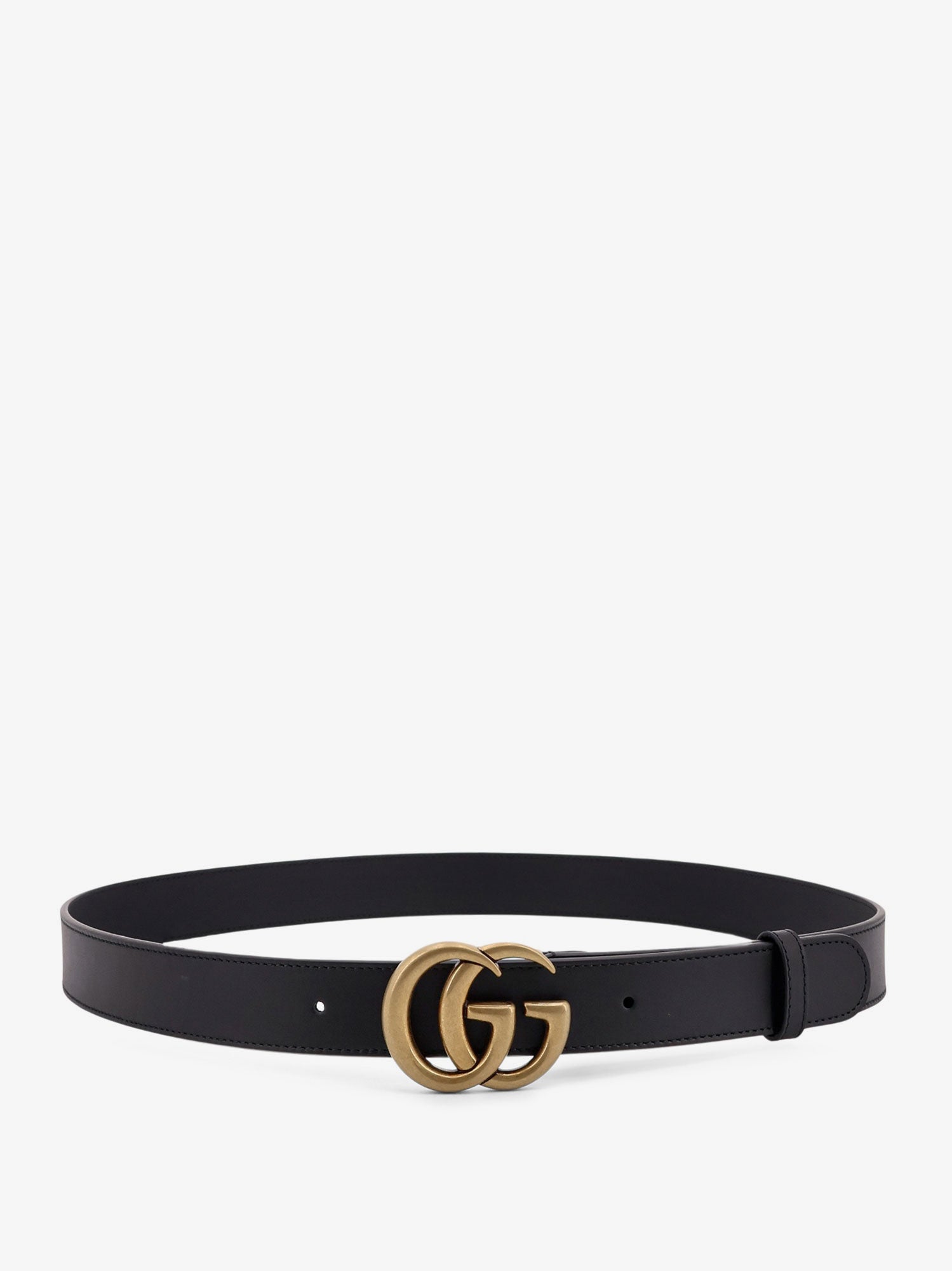 Gucci Men Gg Marmont Leather Belt