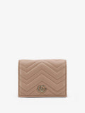 Gucci Women Gg Marmont Quilted Leather Wallet