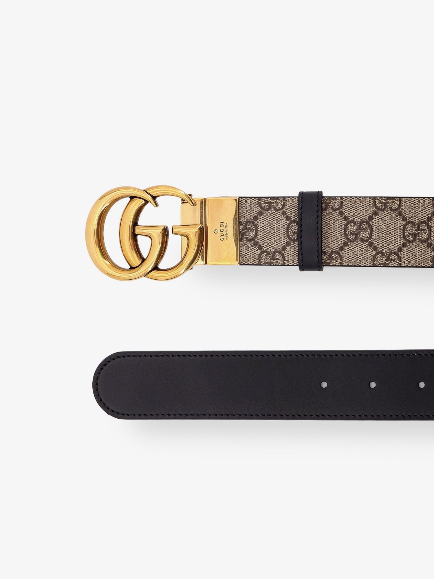 Gucci Women Gg Supreme Fabric Belt