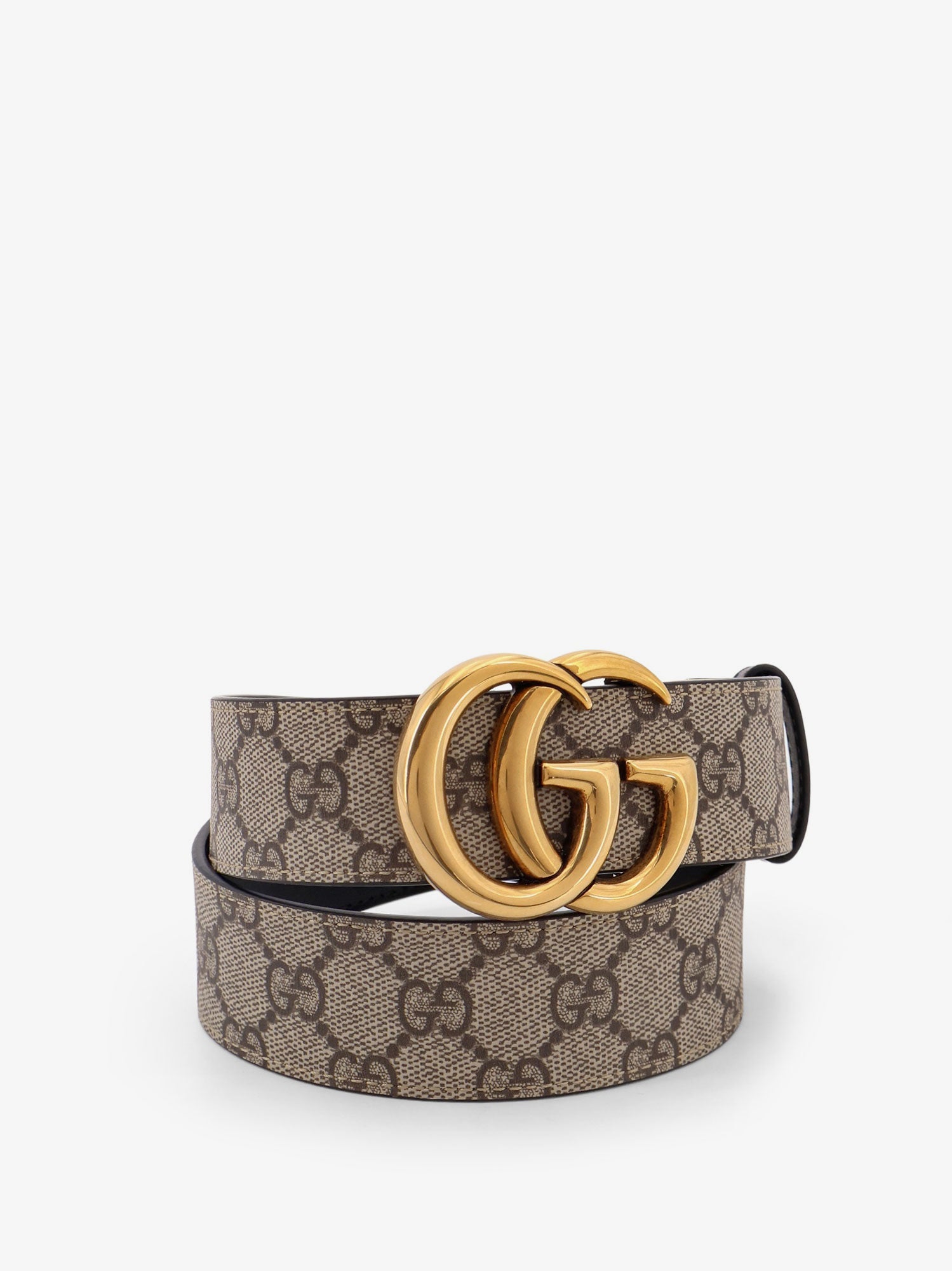 Gucci Women Gg Supreme Fabric Belt