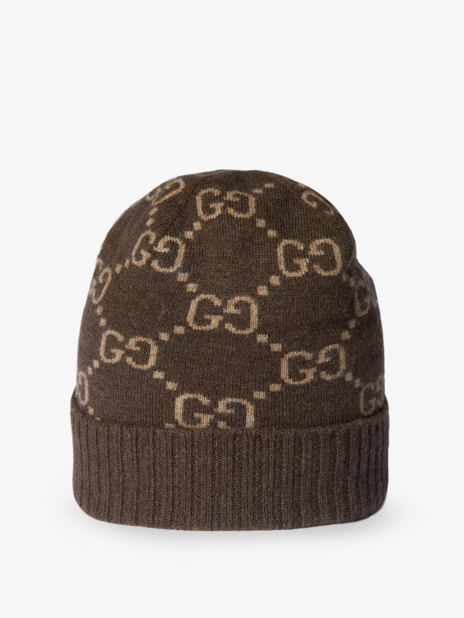 Gucci Men Gg Cashmere Hat