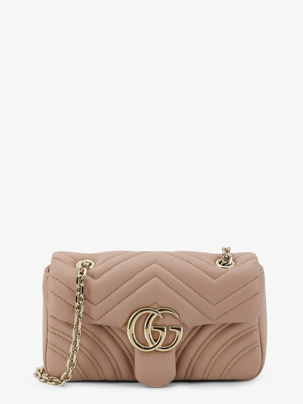 Gucci Women Gg Marmont Leather Crossbody Bag