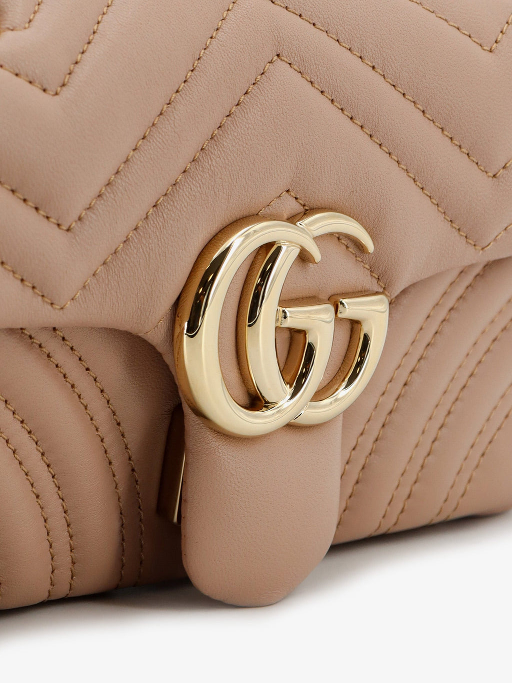 Gucci Women Gg Marmont Leather Crossbody Bag
