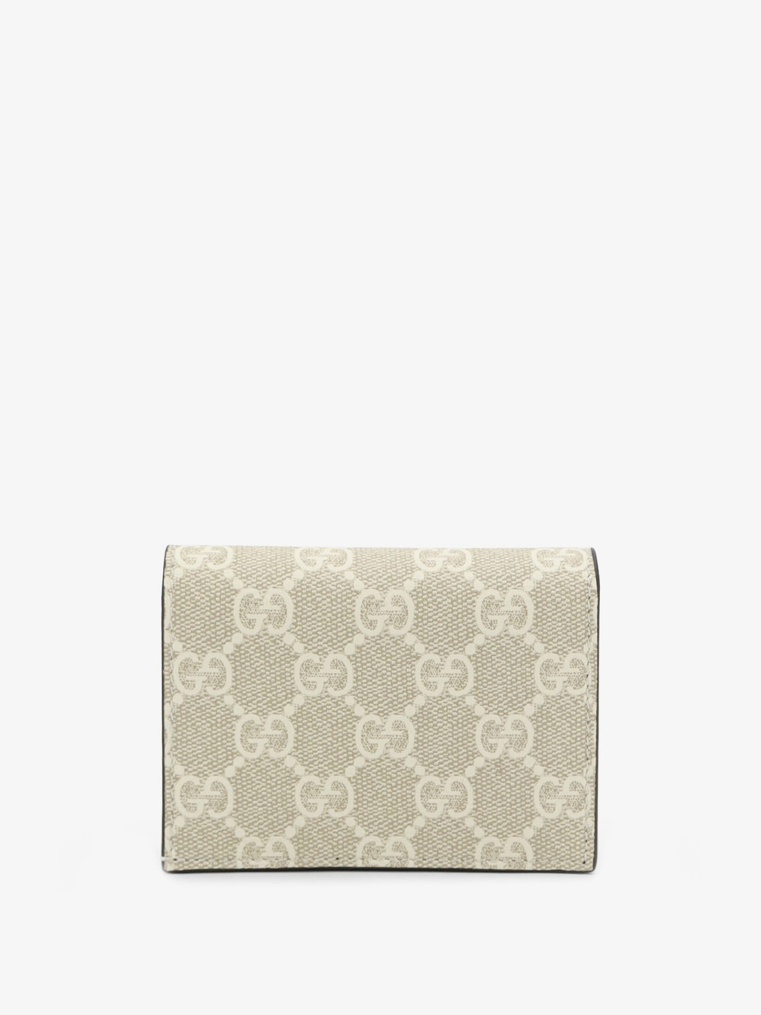 Gucci Women Gg Marmont Bicolor Leather Wallet