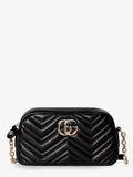 Gucci Women Gg Marmont Leather Camera Bag