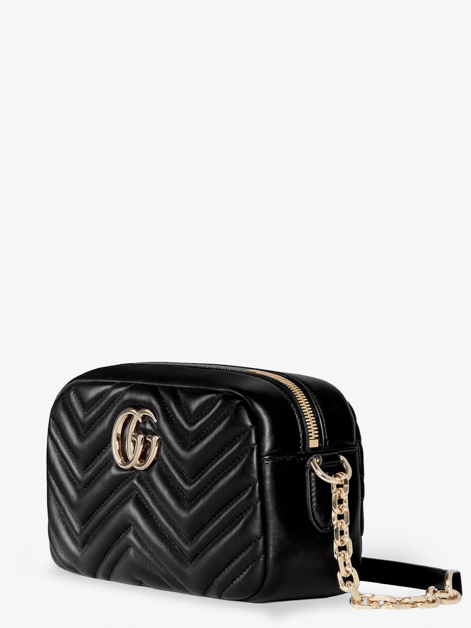 Gucci Women Gg Marmont Leather Camera Bag