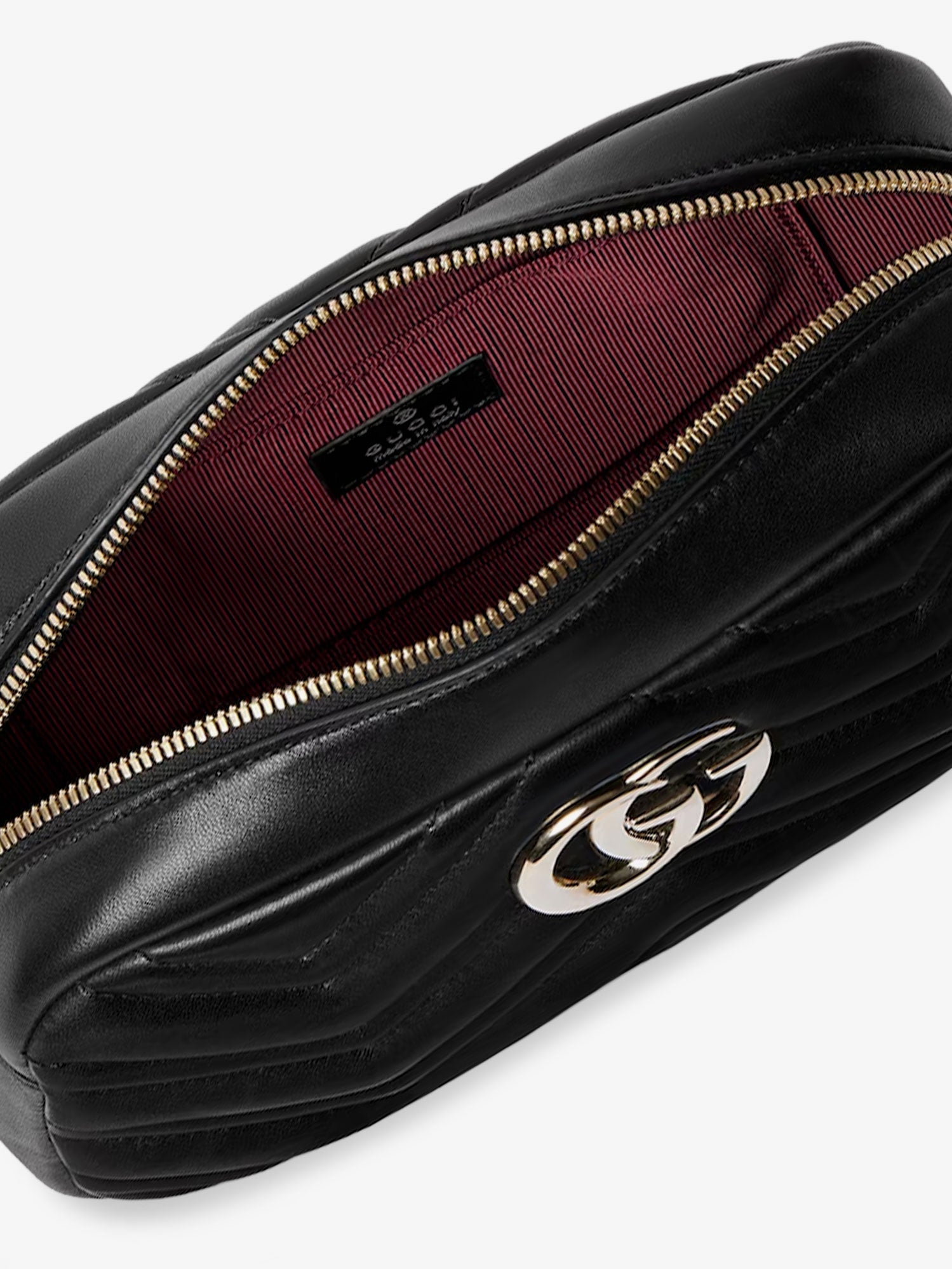 Gucci Women Gg Marmont Leather Camera Bag