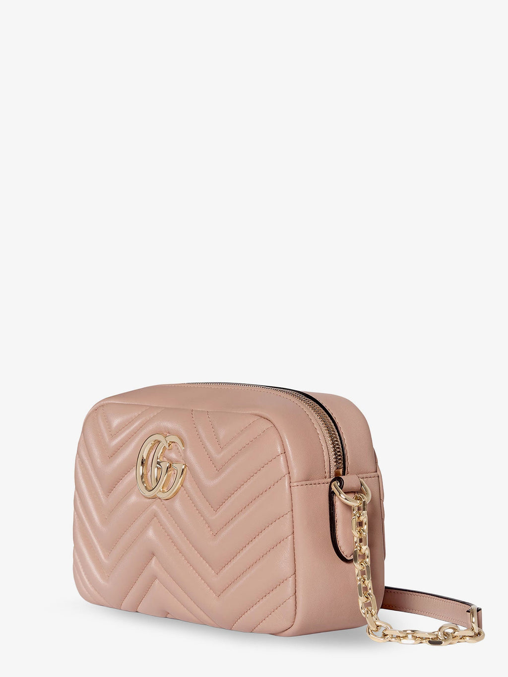 Gucci Women Gg Marmont Leather Camera Bag Crossbody Bag