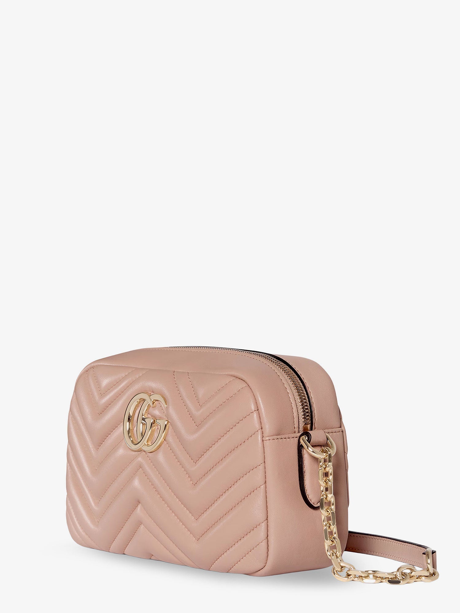 Gucci Women Gg Marmont Leather Camera Bag Crossbody Bag