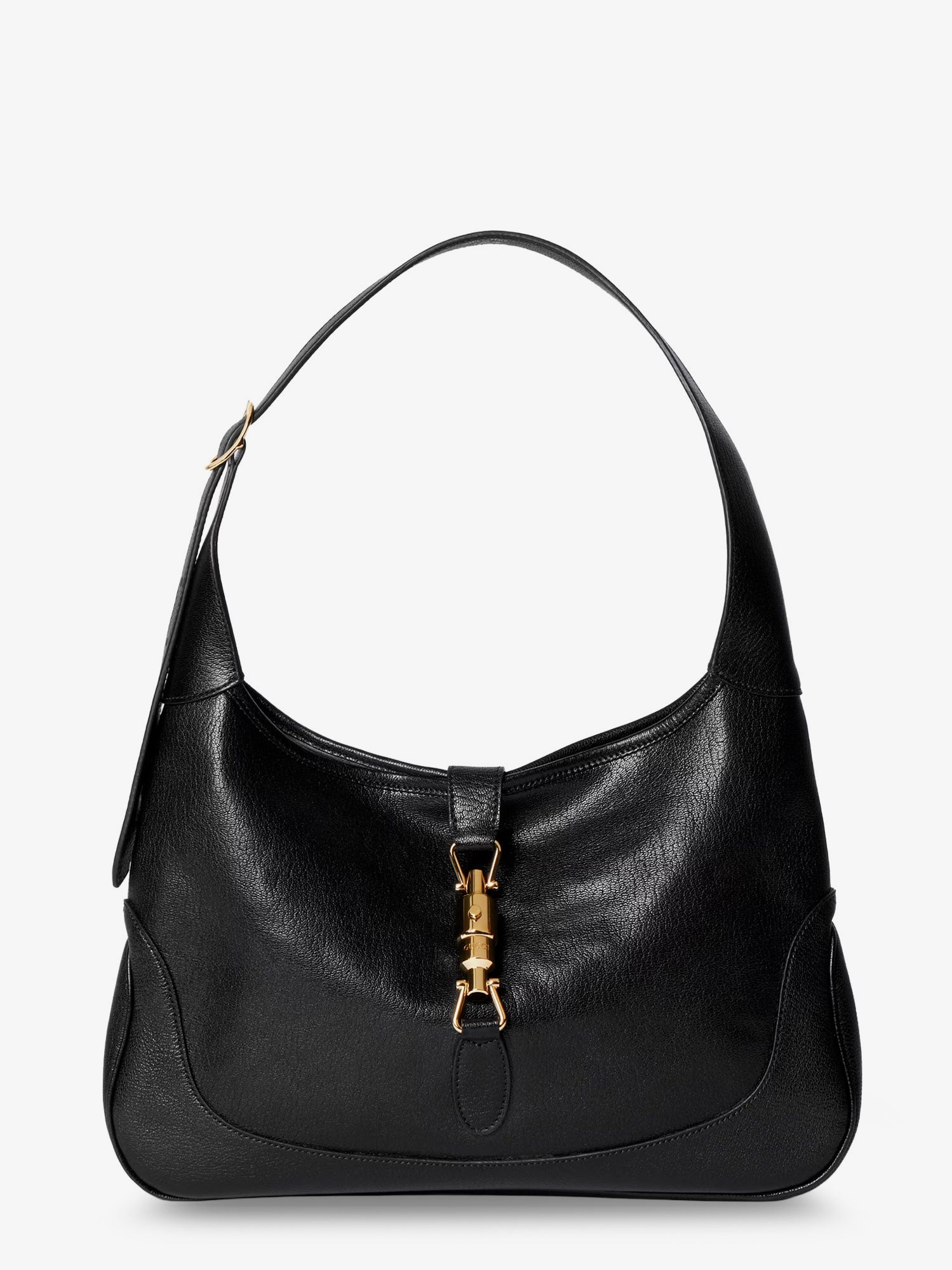 Gucci Women Jackie 1961 Hammered Leather Shoulder Bag
