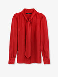 Gucci Women Silk Shirt With Bow