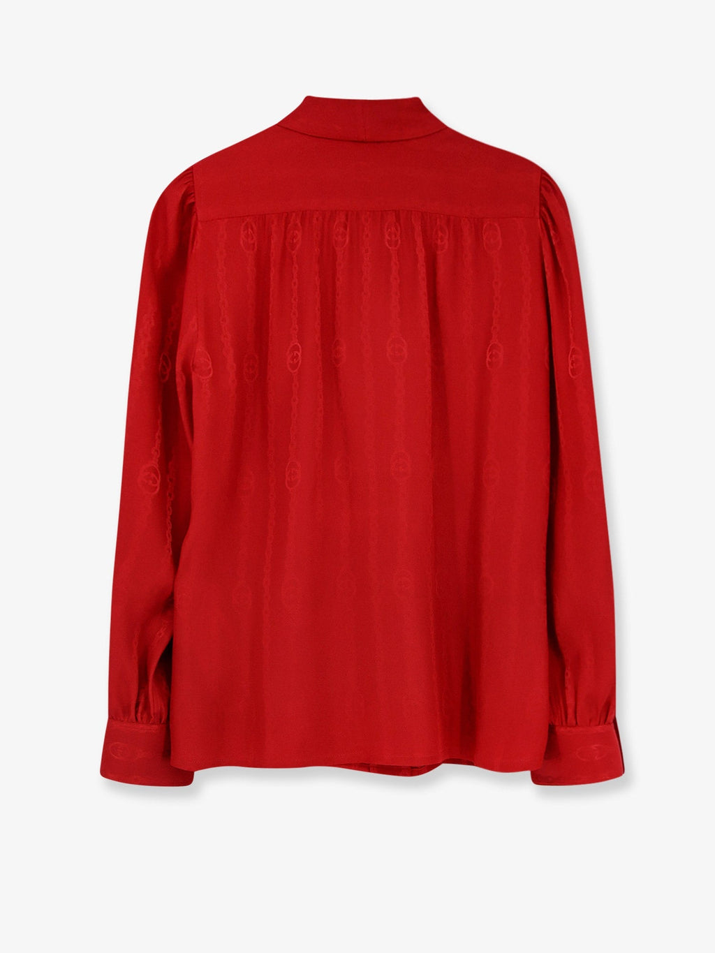 Gucci Women Silk Shirt With Bow