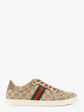 Gucci Men Stretch Gg Fabric Sneakers