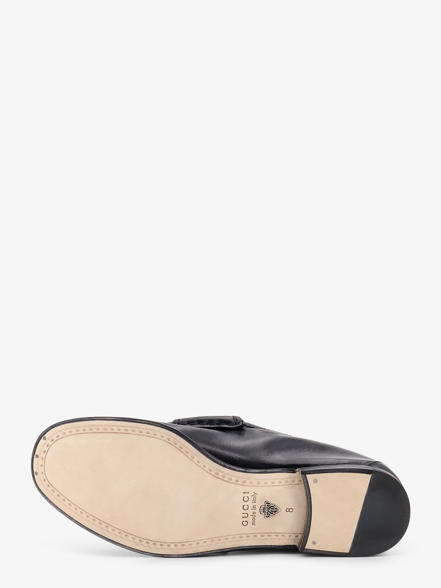 Gucci Men Gucci Lugano Leather Loafers