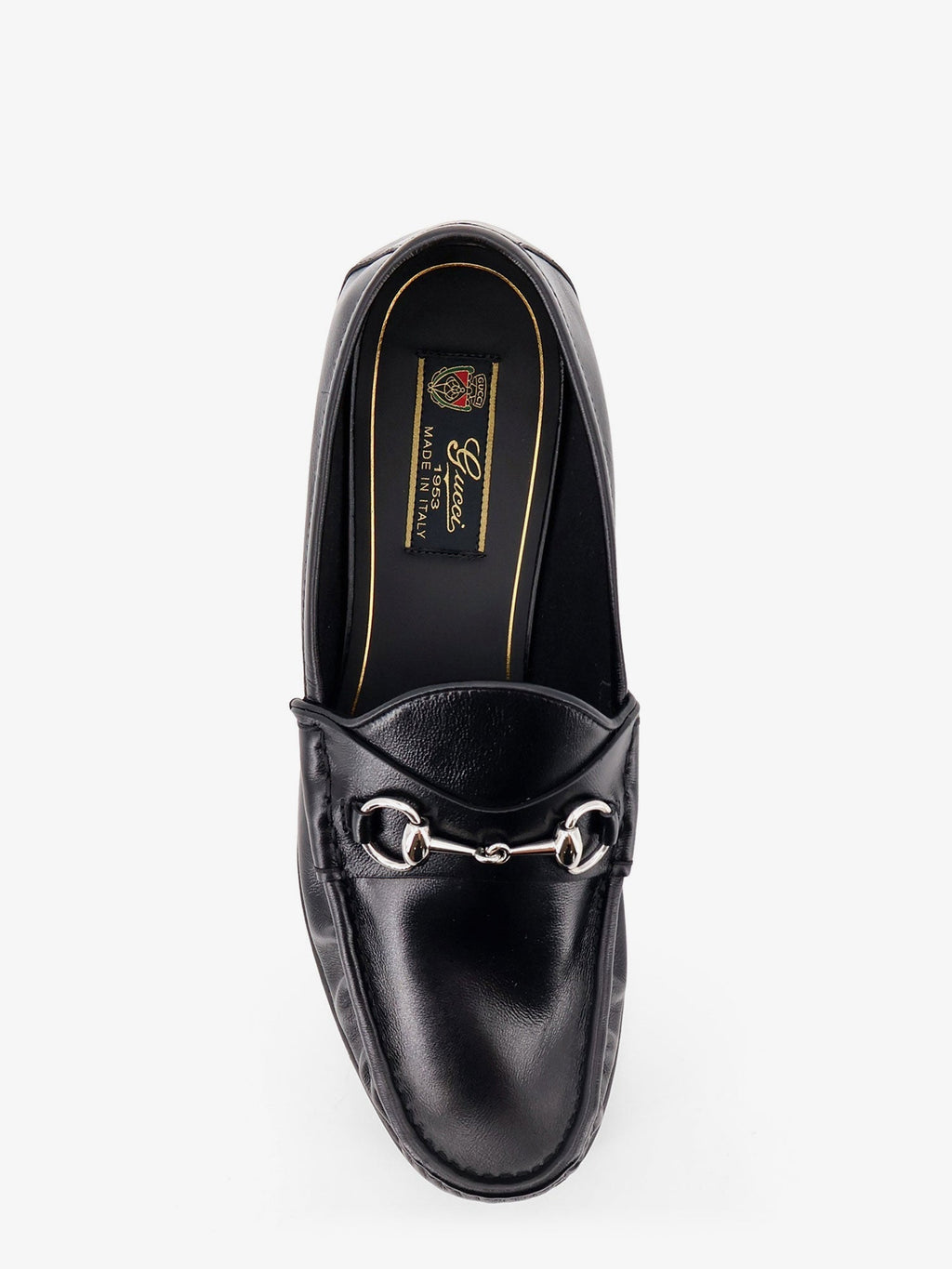 Gucci Men Gucci Lugano Leather Loafers
