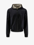 Gucci Men Reversible Cotton And Gg Nylon Jacket