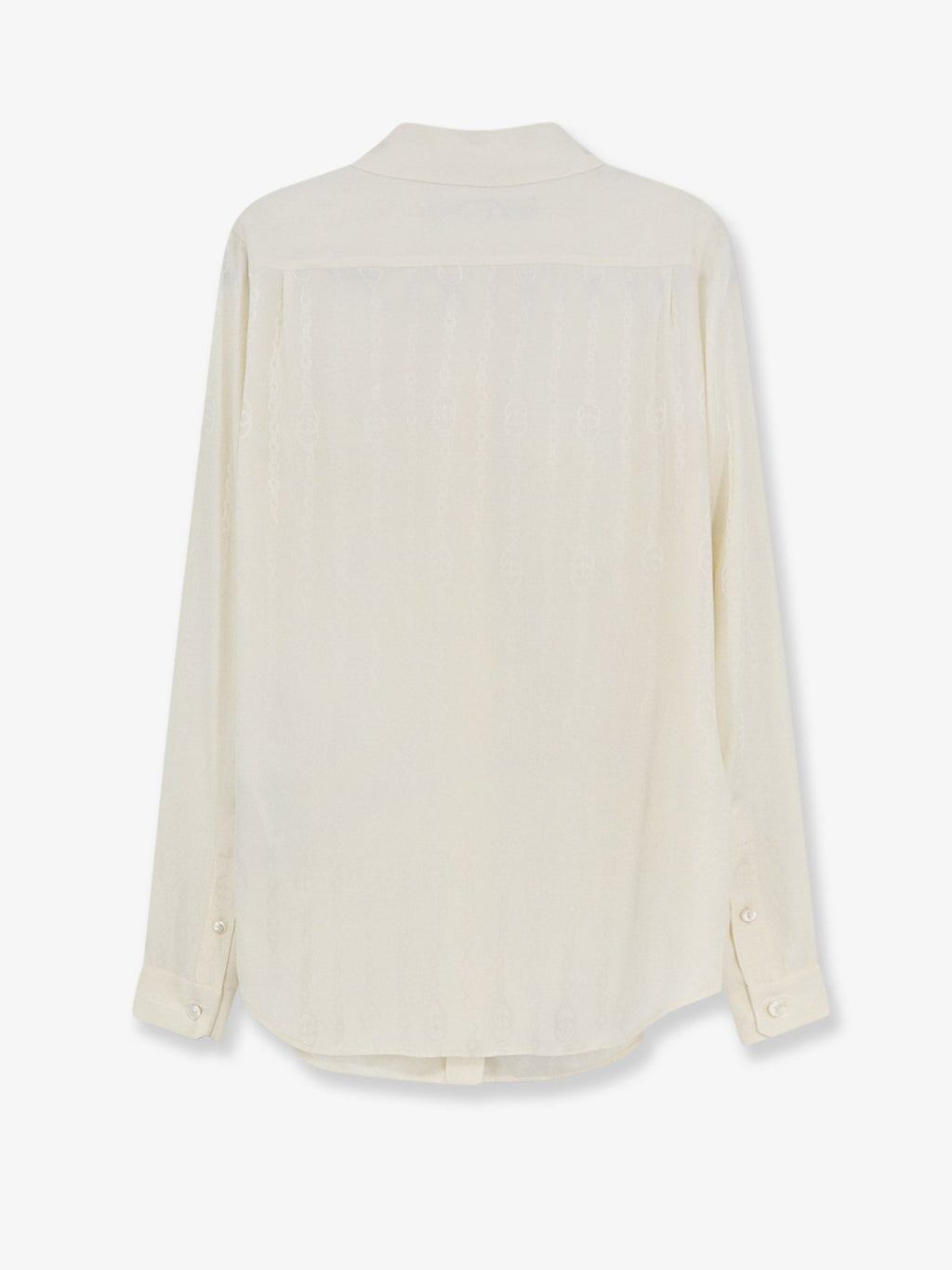 Gucci Women Silk Shirt With Iconic Print