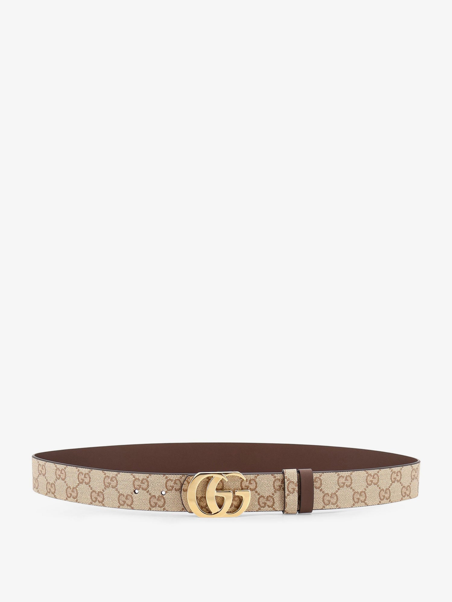 Gucci Men Gg Marmont Gg Fabric Reversible Belt