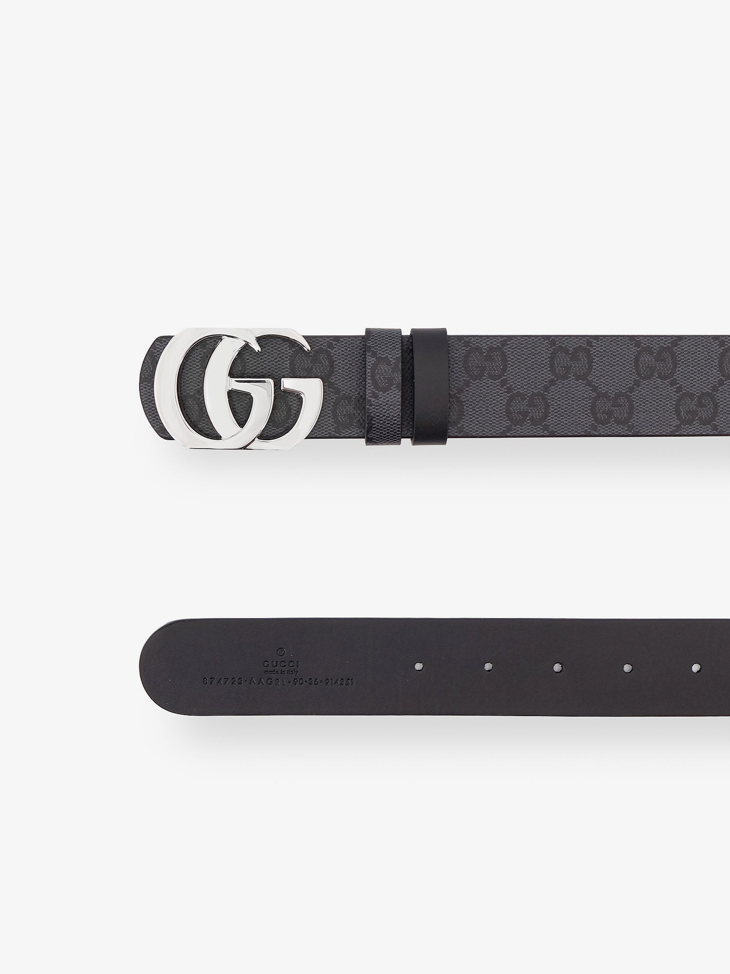 Gucci Men Gg Marmont Reversible Leather Belt