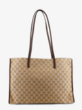 Gucci Women Londra Gg Fabric Shoulder Bag