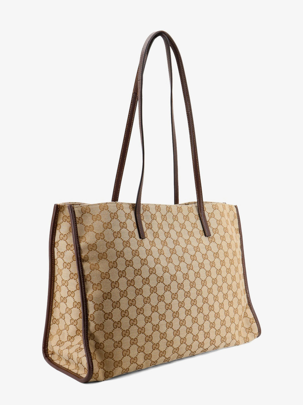 Gucci Women Londra Gg Fabric Shoulder Bag