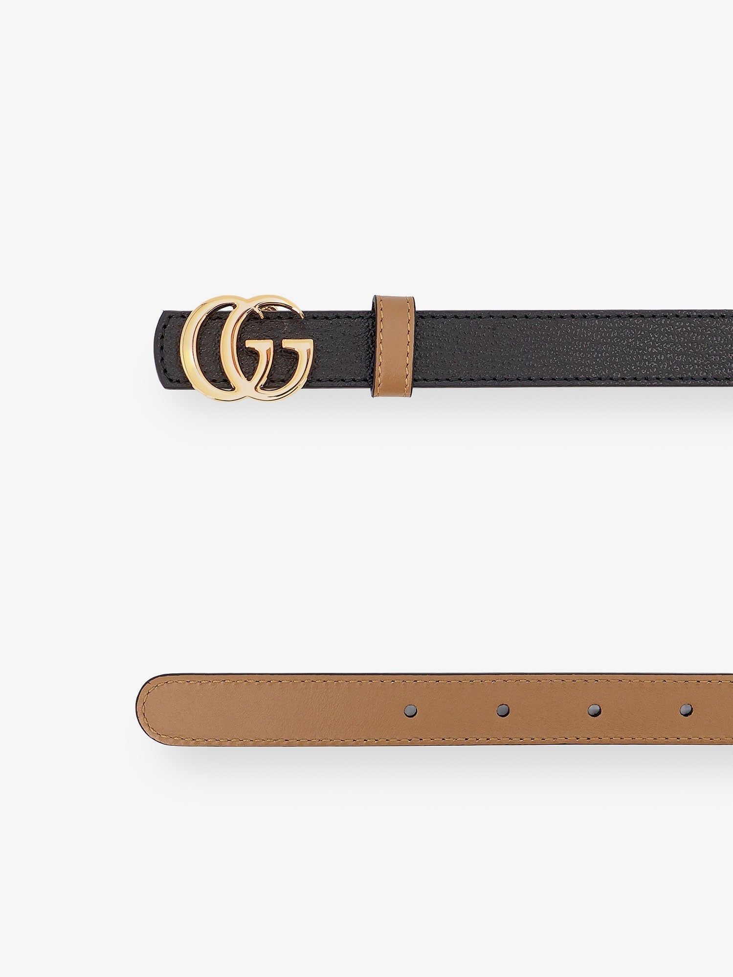 Gucci Women Reversible Leather Belt