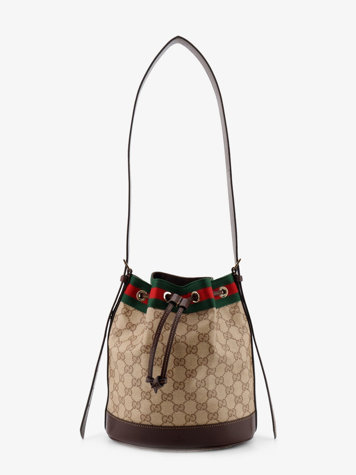 Gucci Women Gucci Venice Gg Fabric Bucket Bag