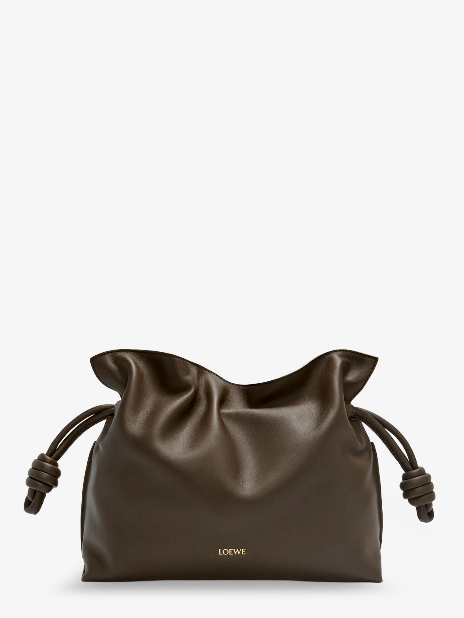 Loewe Women Flamenco Leather Clutch Bag