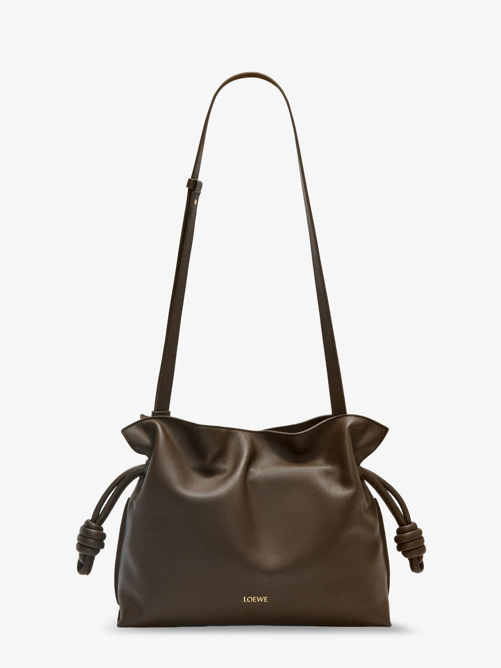 Loewe Women Flamenco Leather Clutch Bag