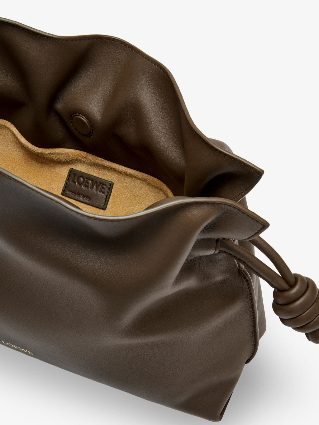 Loewe Women Flamenco Leather Clutch Bag