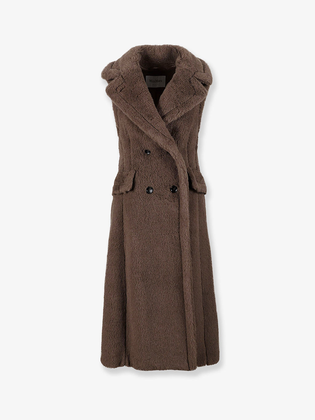 Max Mara Women Boario Sleeveless Alpaca Blend Coat